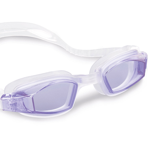 عینک شنا ضد بخار بنفش اینتکس